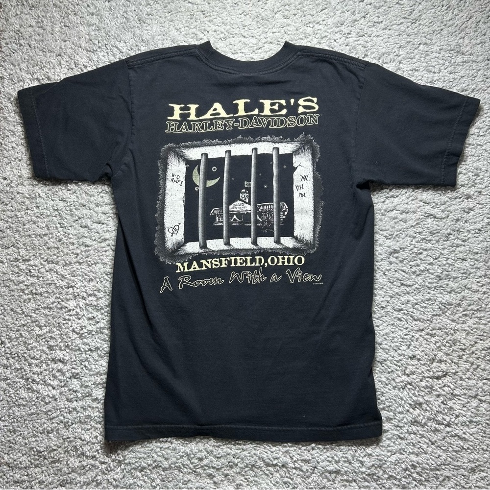 Harley Davidson Shirt Mens Medium Crewneck Original Motorcycles 2006 Mansfield